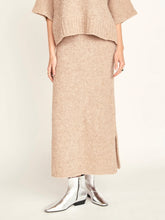 Mirth Estes Boucle Skirt in Graham Cracker