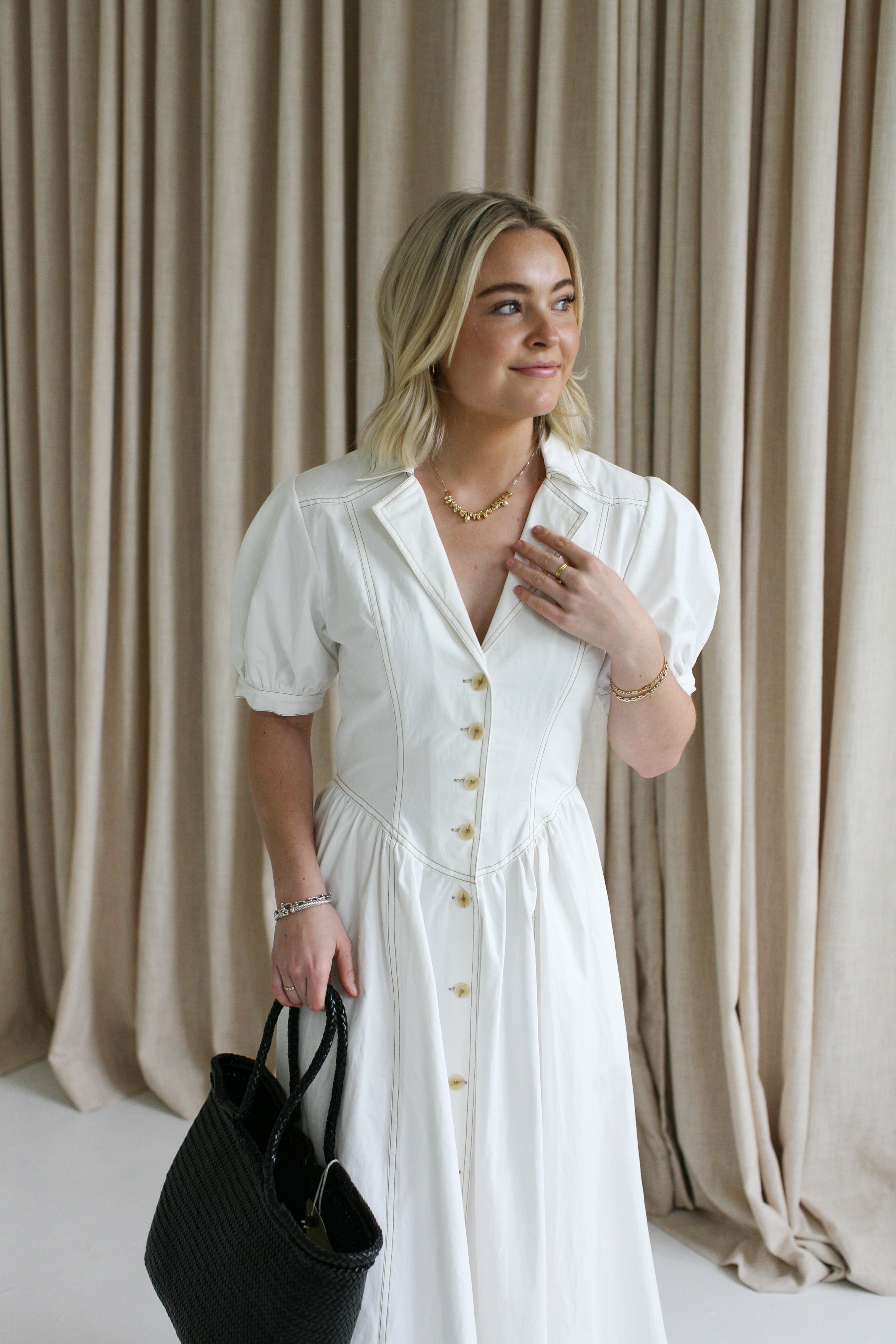 Piper Puff Sleeve Dress