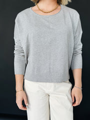 Andy Crew Neck - Grey