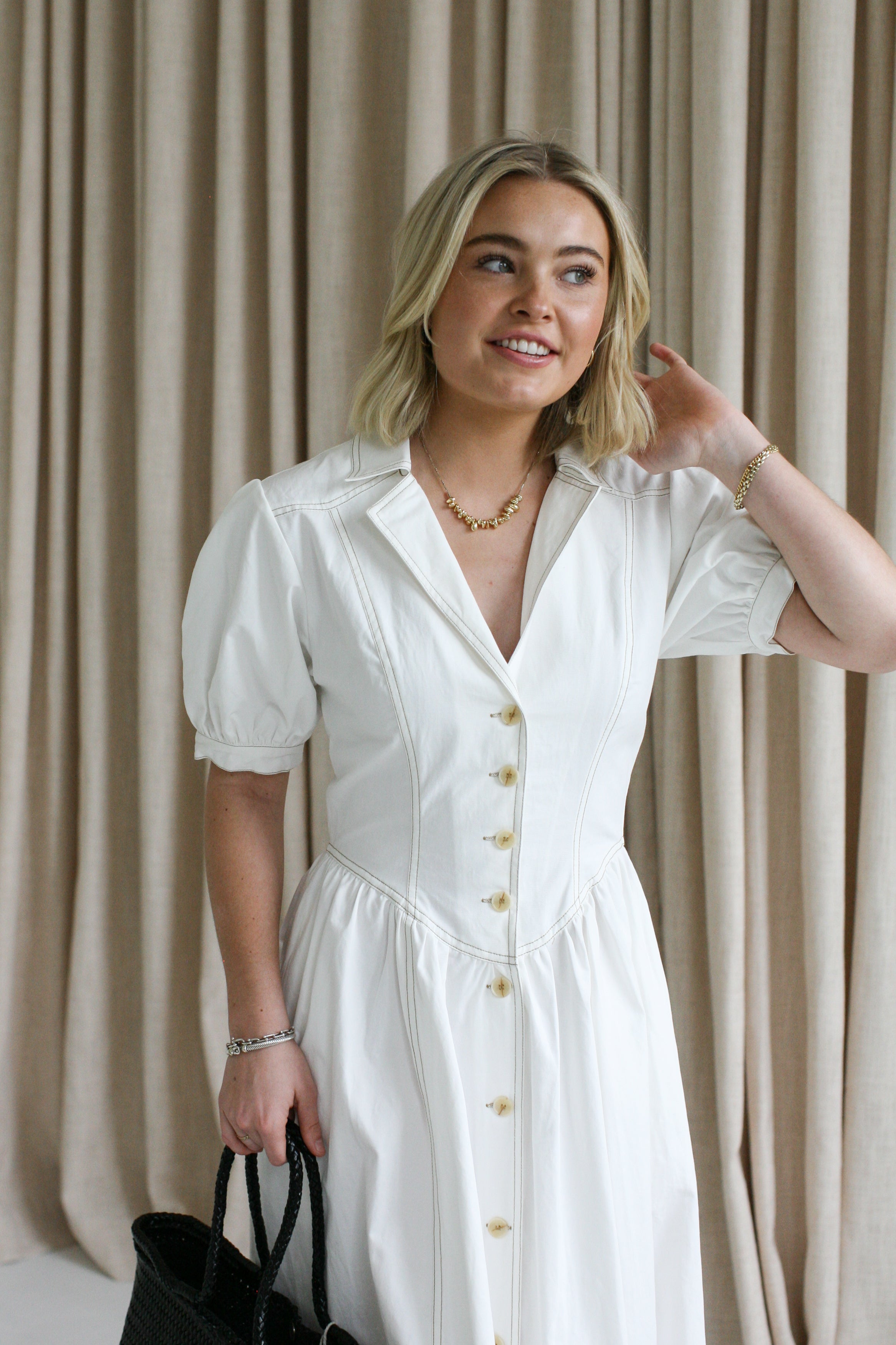 Piper Puff Sleeve Dress