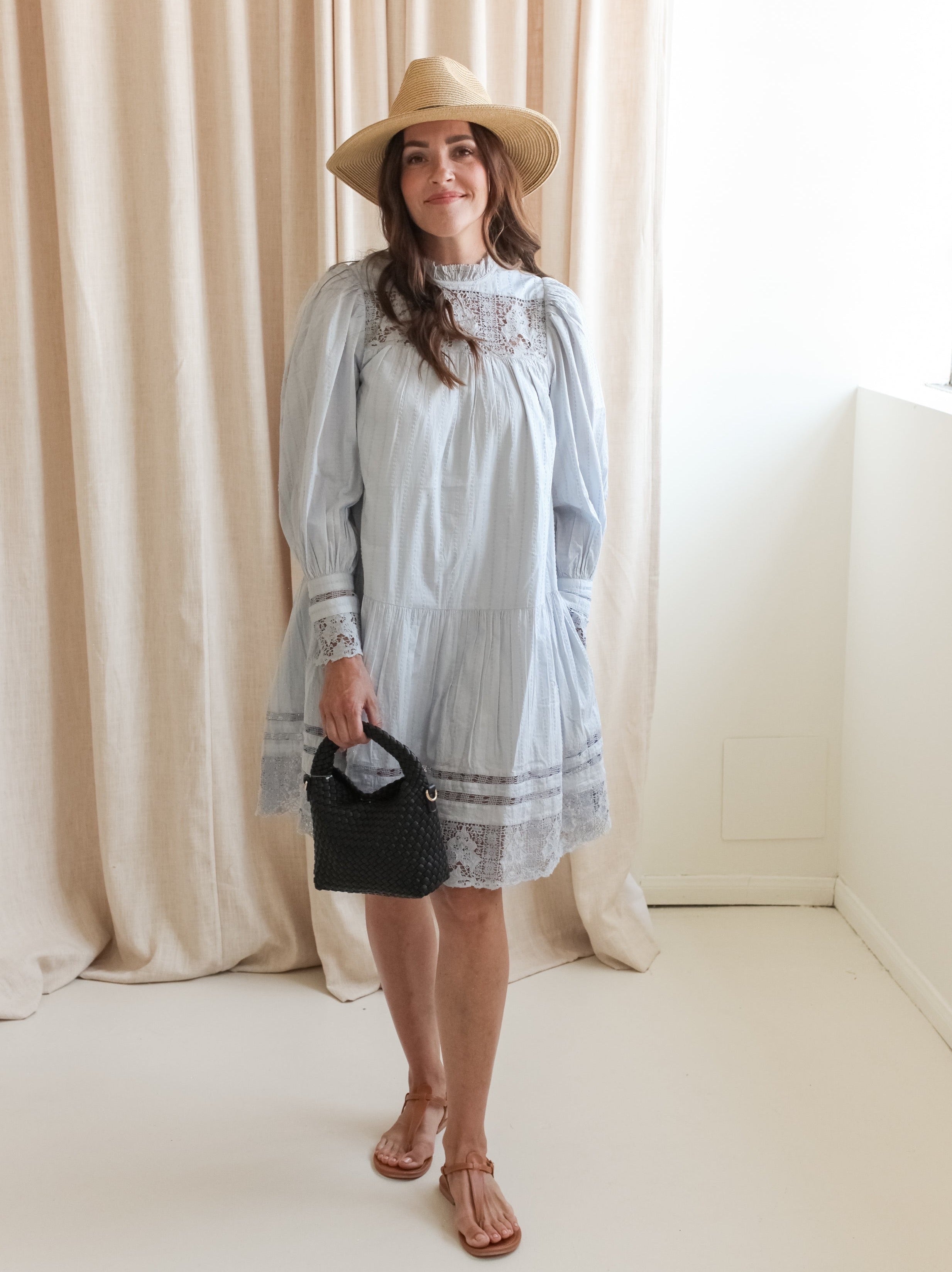 Ulla Johnson Colette Long Sleeve Mini Dress