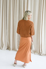 Terracotta Cami Dress Set