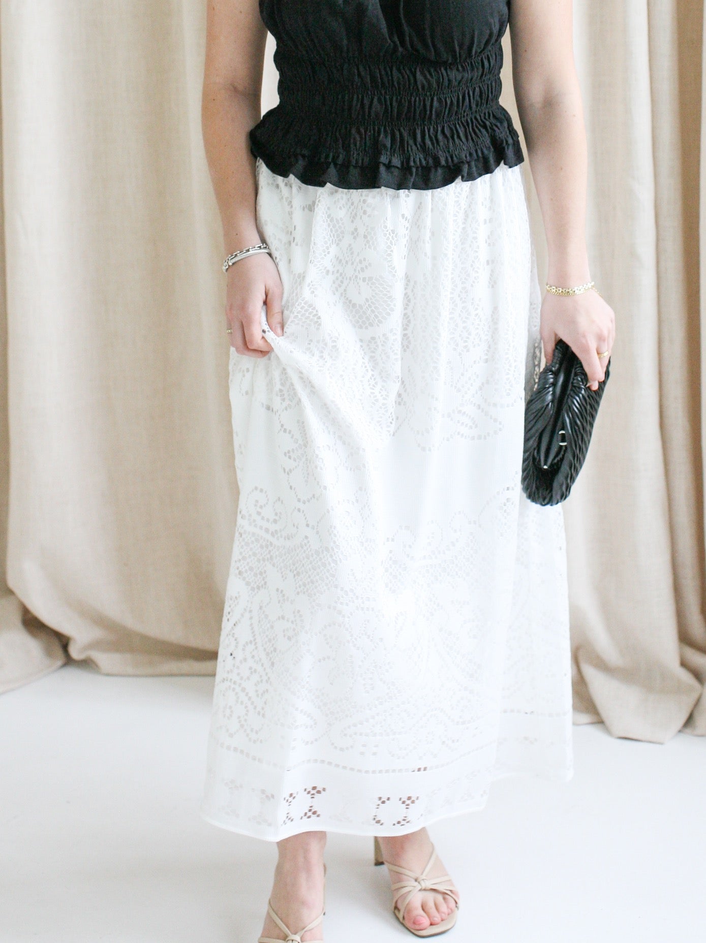Crochet Midi Skirt