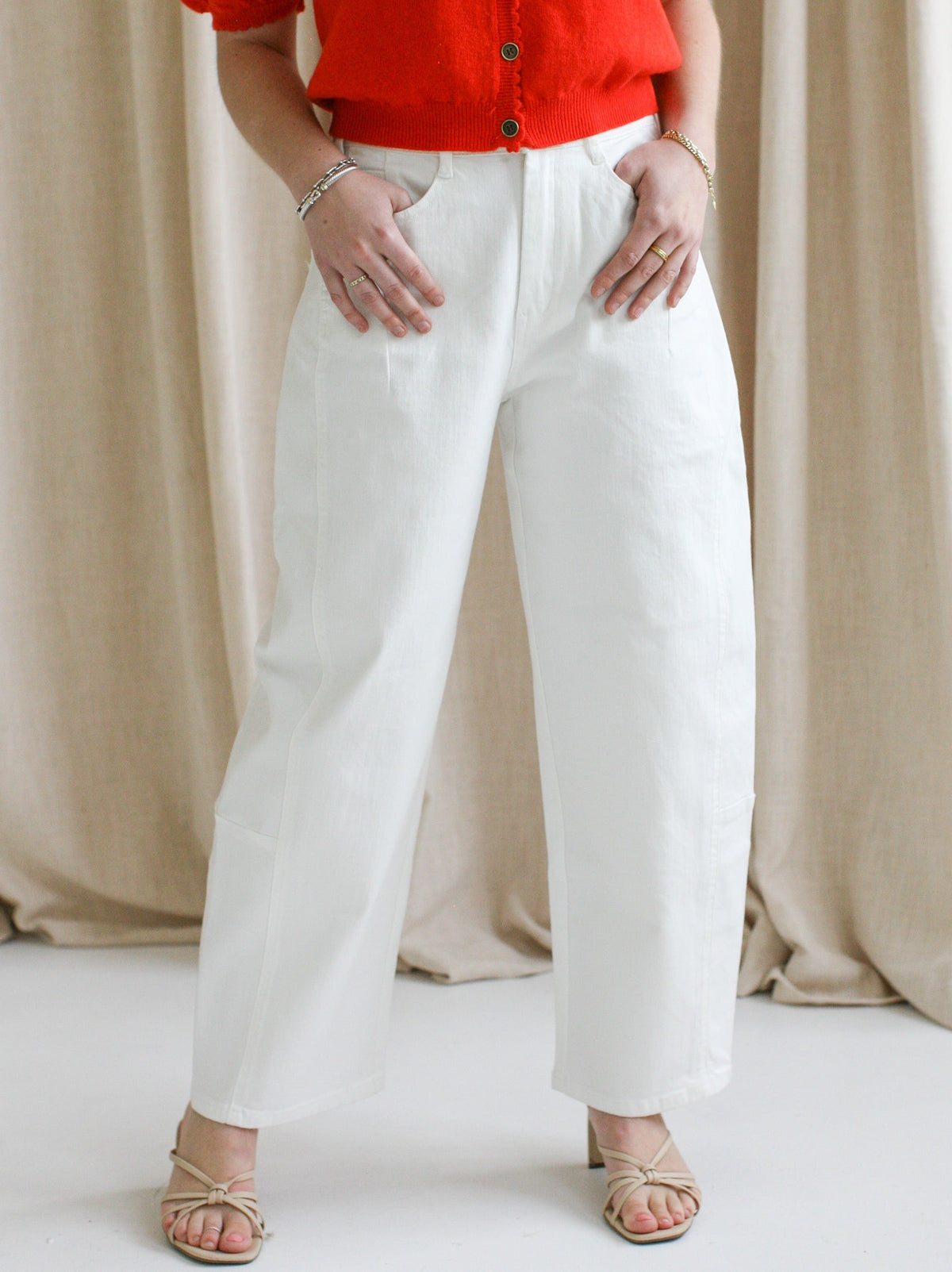 Nina Barrel Leg Jeans