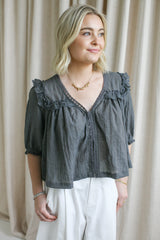 Demi Ruffle Blouse