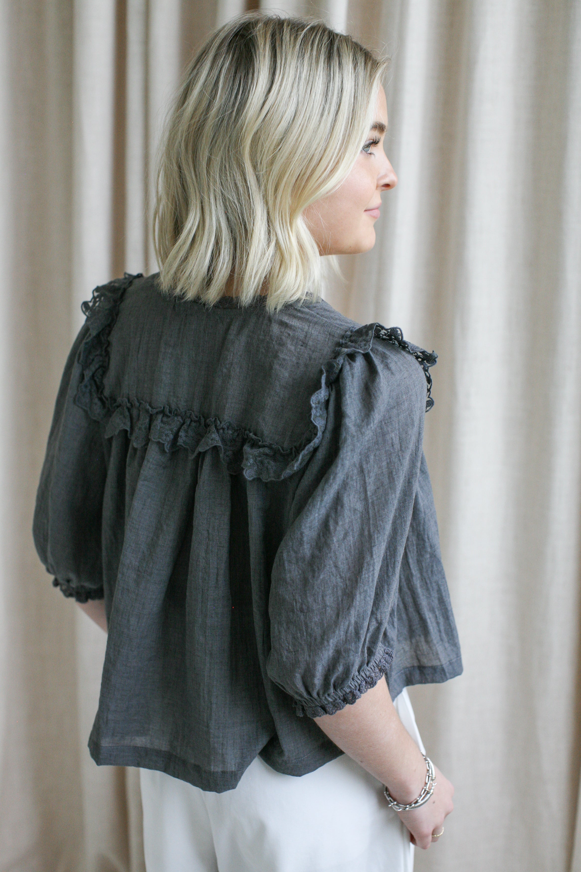 Demi Ruffle Blouse