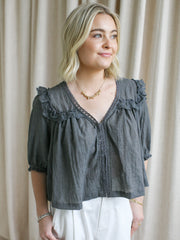 Demi Ruffle Blouse