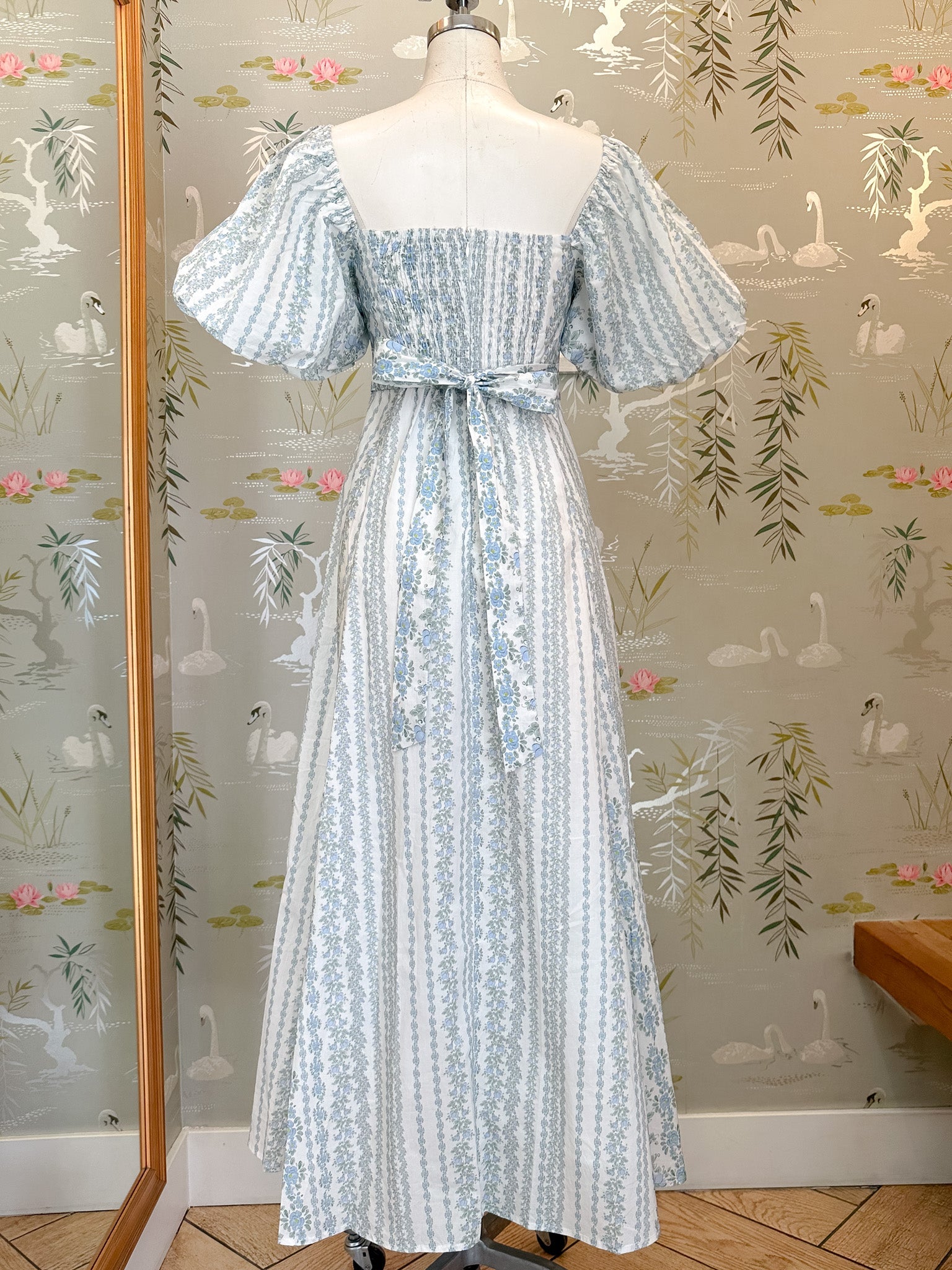 Taylor Puff Sleeve Maxi Dress