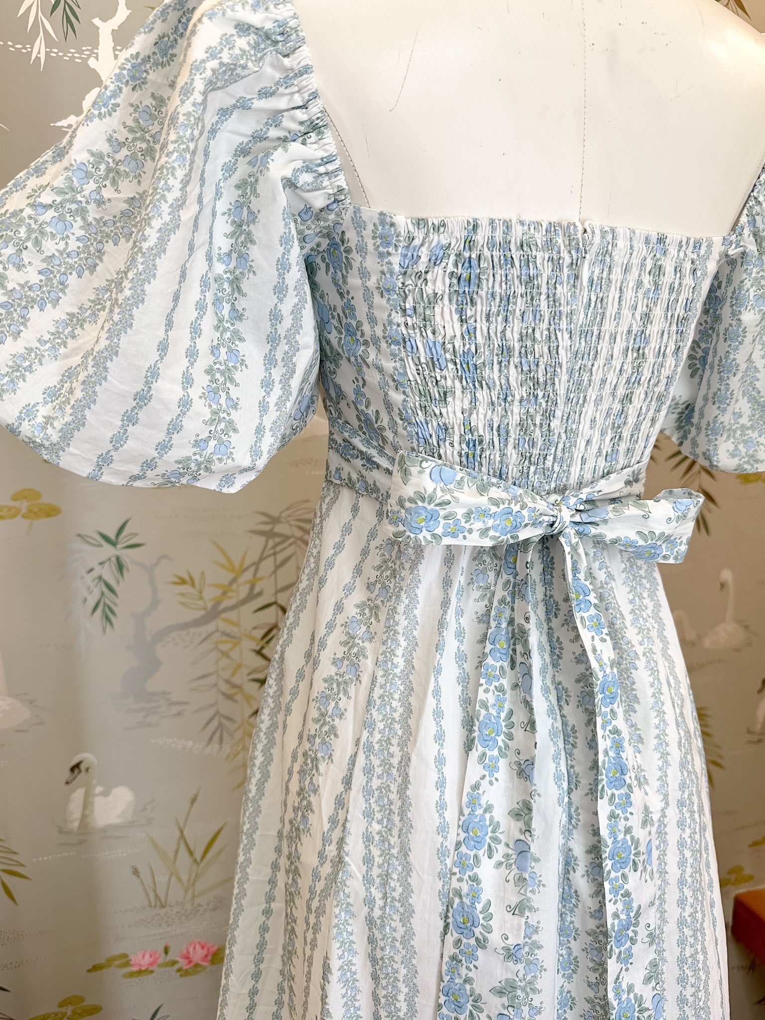 Taylor Puff Sleeve Maxi Dress