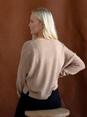 Andy Crew Neck Toffee