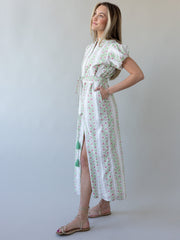 Maison De Frederic Pink Maxi Dress