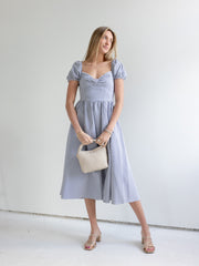 Gingham Sweetheart Dress