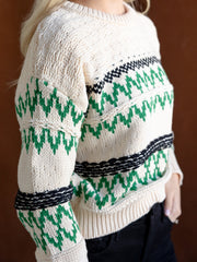 Kinsely ZigZag Sweater