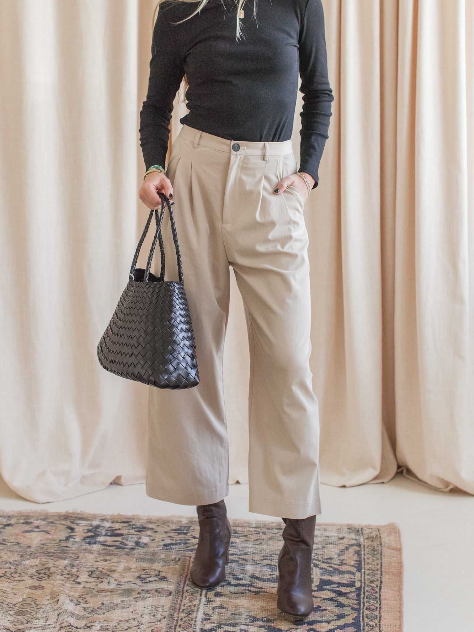 Tessa Trouser - Beige