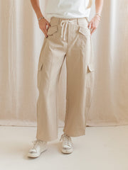 Dylan Drawstring Barrel Pant
