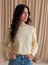 Kenny Striped Sweater- Yellow