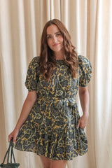 Ulla Johnson Rosalie Short Sleeve Mini Dress - Luna