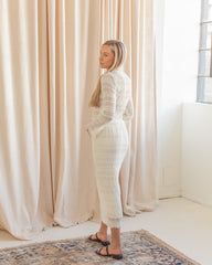 Kennedy Smocked Skirt - Cream