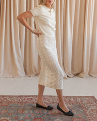 Charlotte Beaded Midi Skirt