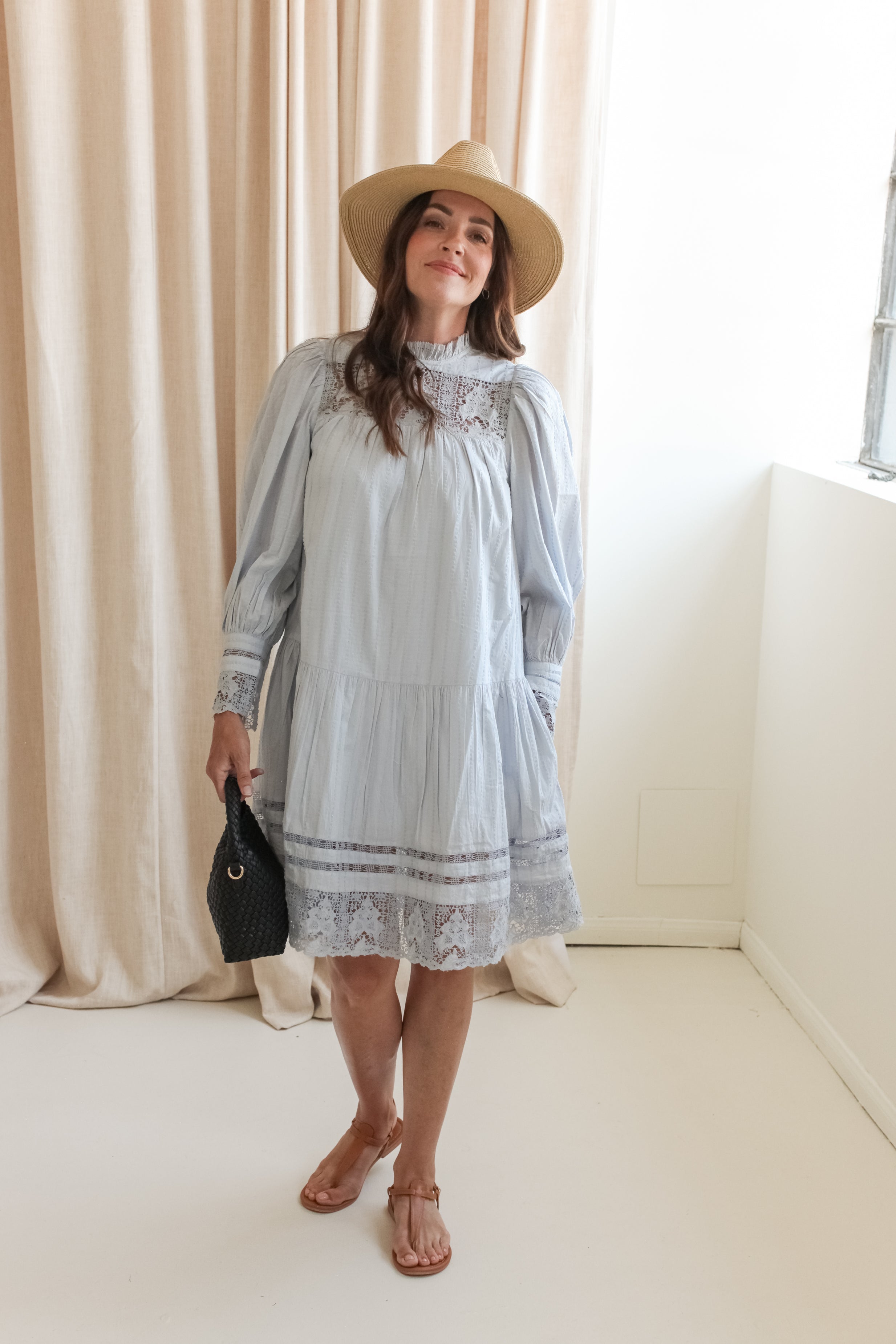 Ulla Johnson Colette Long Sleeve Mini Dress