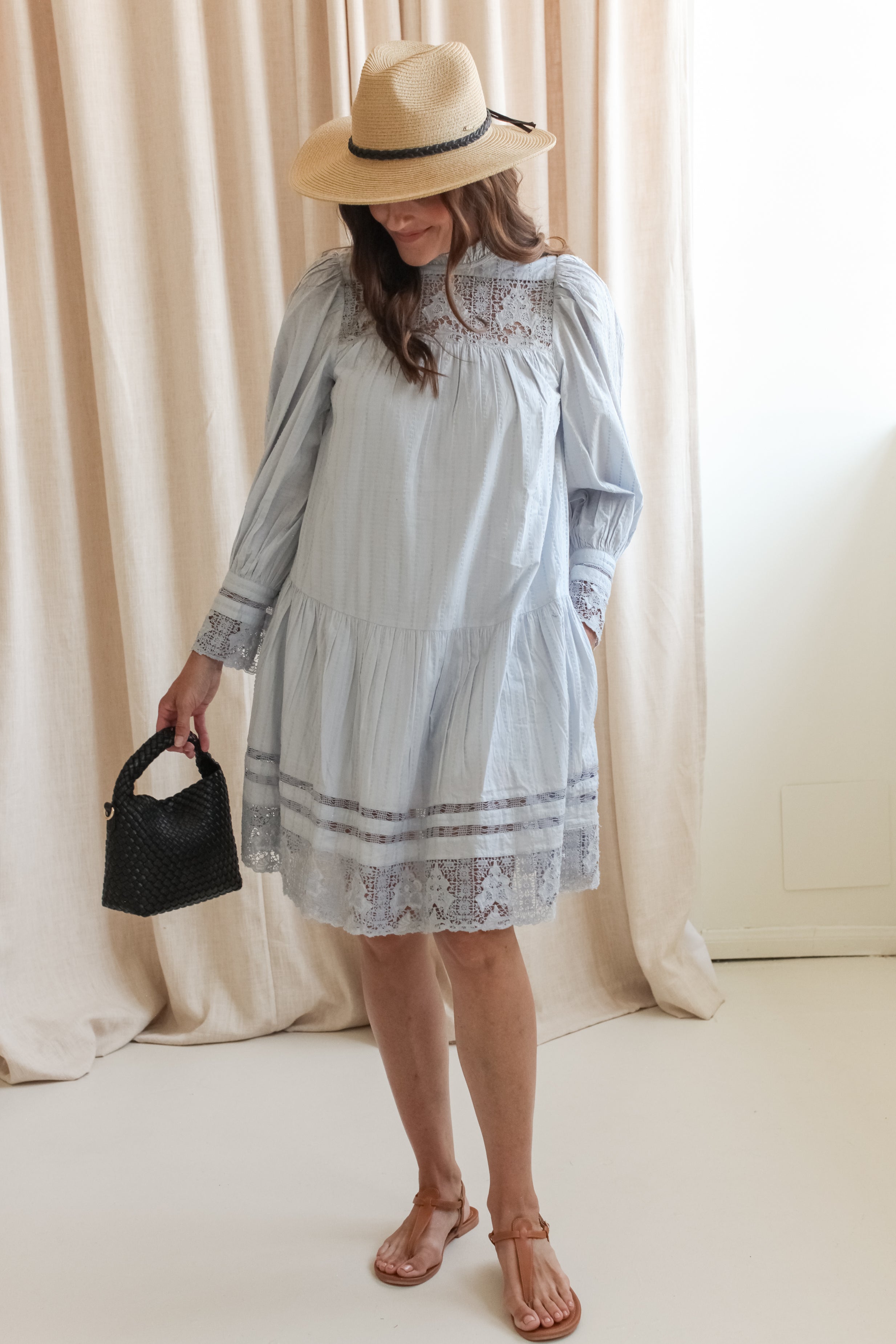 Ulla Johnson Colette Long Sleeve Mini Dress
