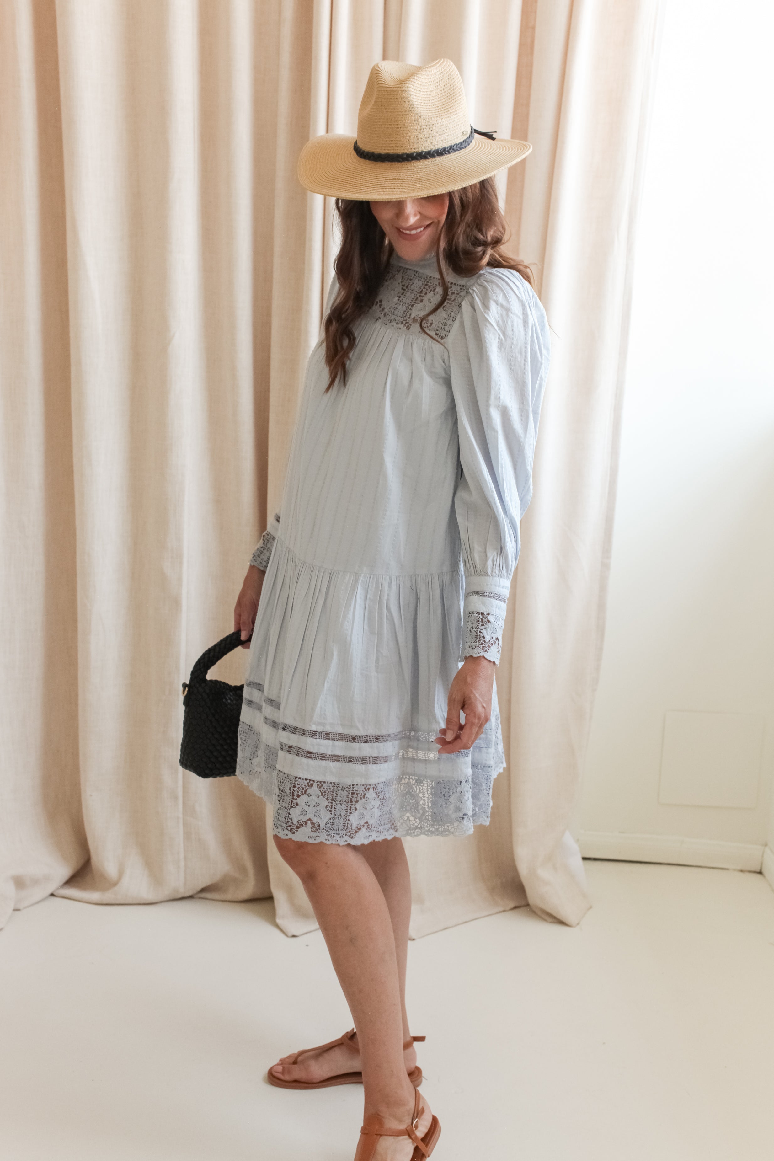 Ulla Johnson Colette Long Sleeve Mini Dress