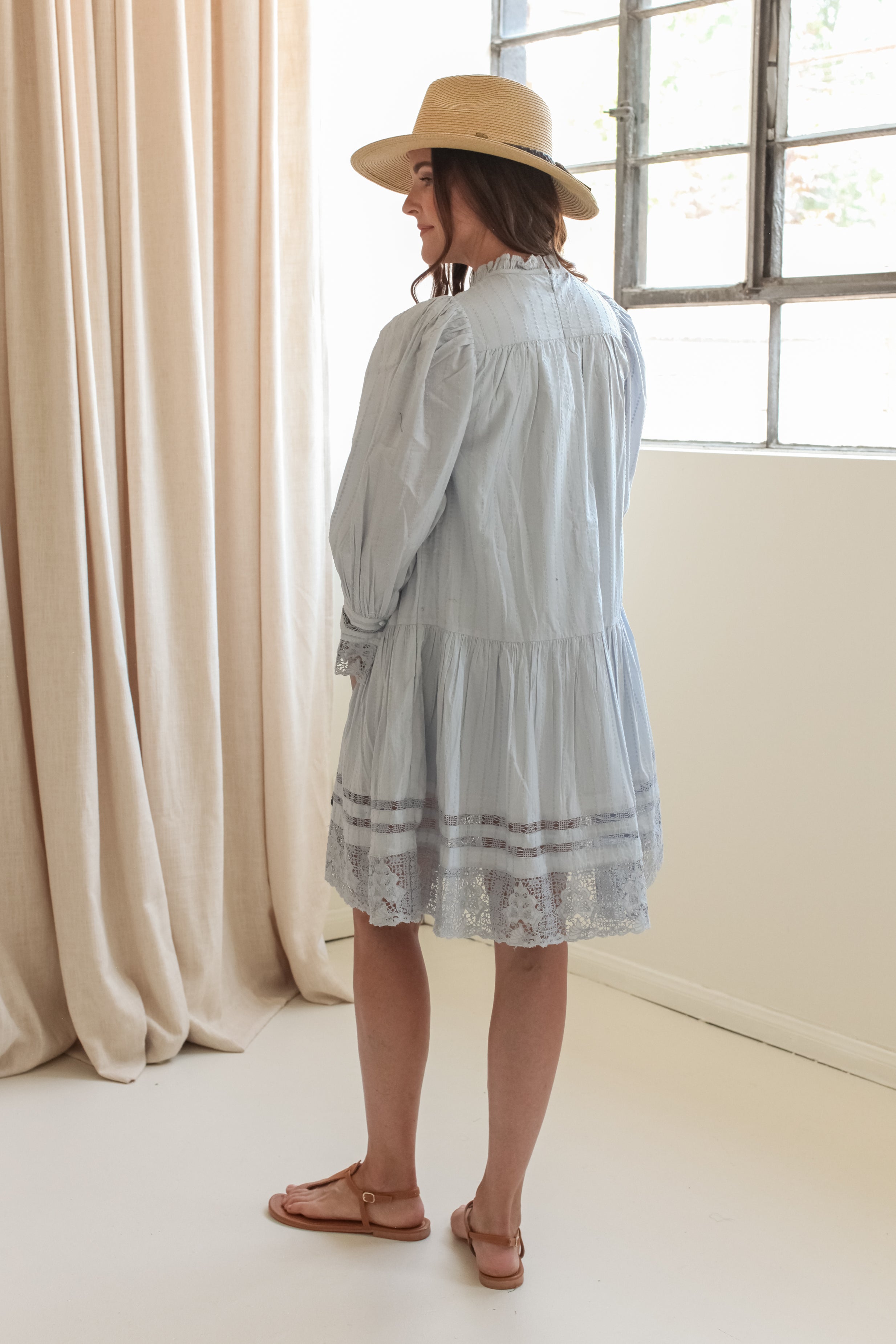 Ulla Johnson Colette Long Sleeve Mini Dress