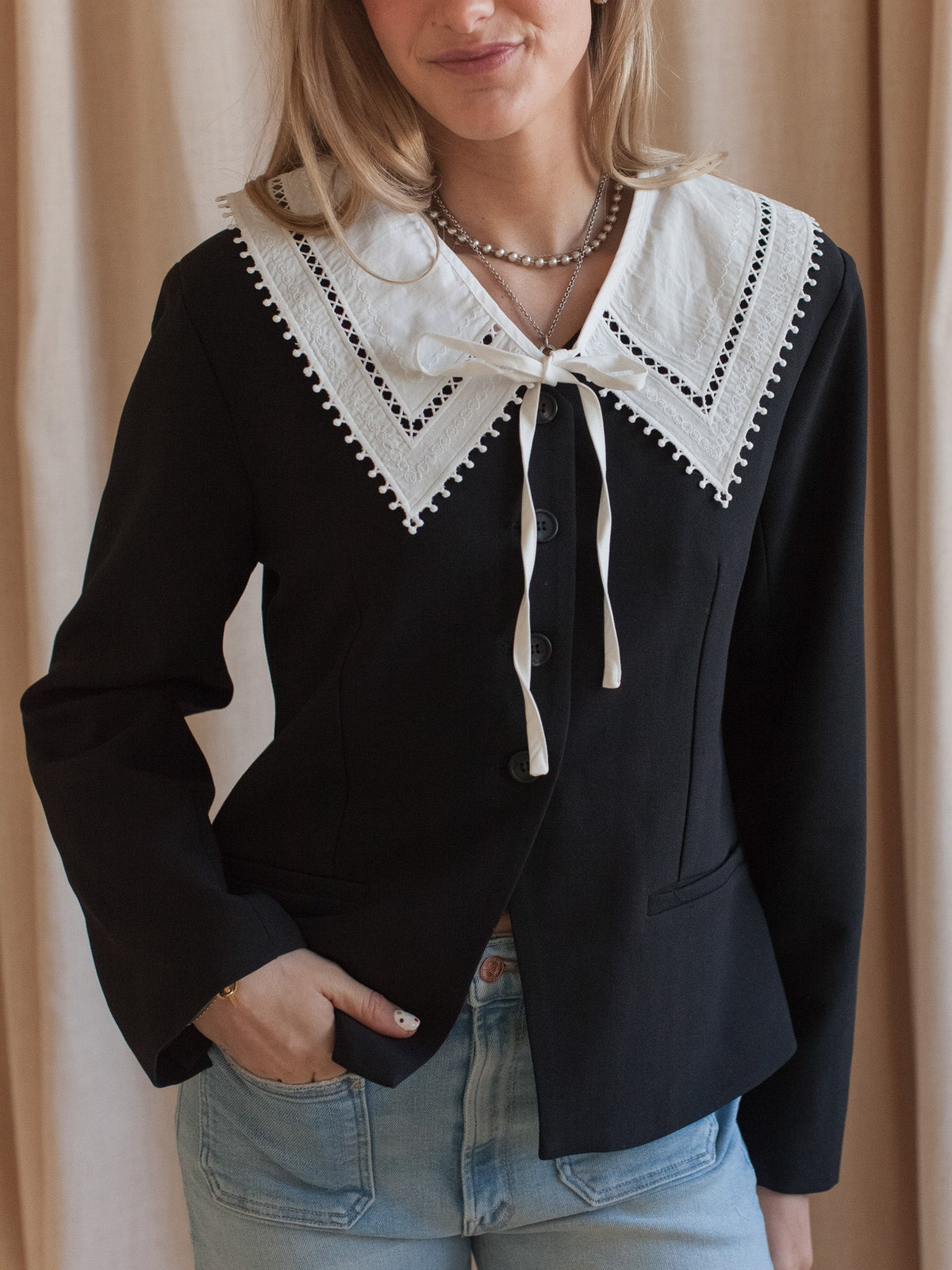 Margaret Collared Blazer