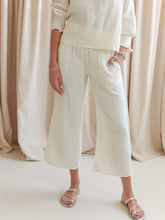Zoe Smocked Pant- Ivory