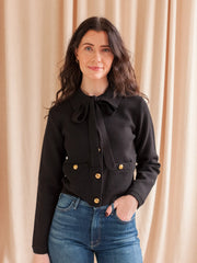 Andrea Bow Cardigan