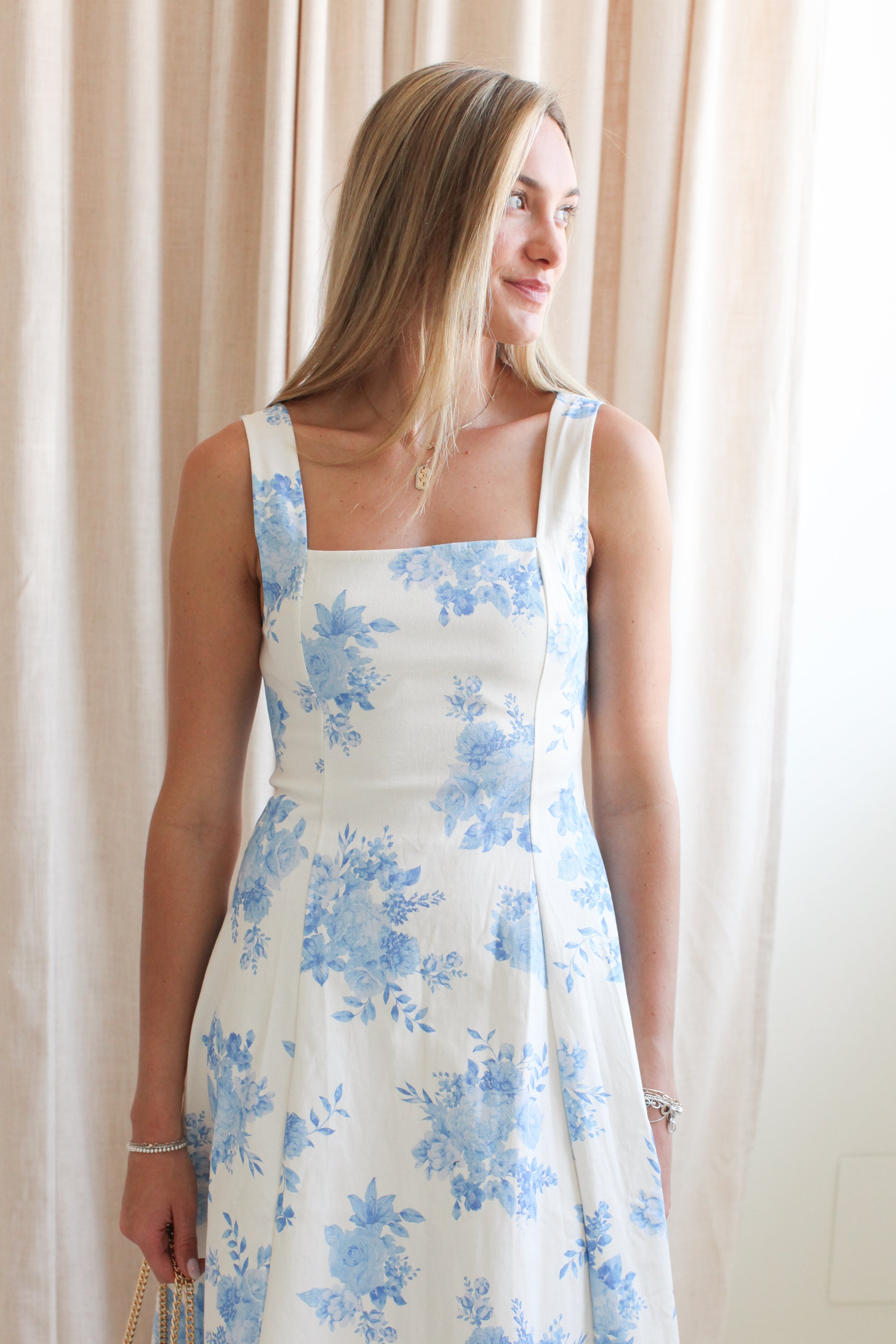 Collins Floral Midi Dress