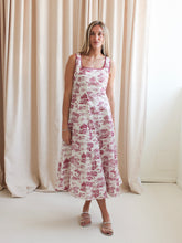 Vienna Toile Midi Dress