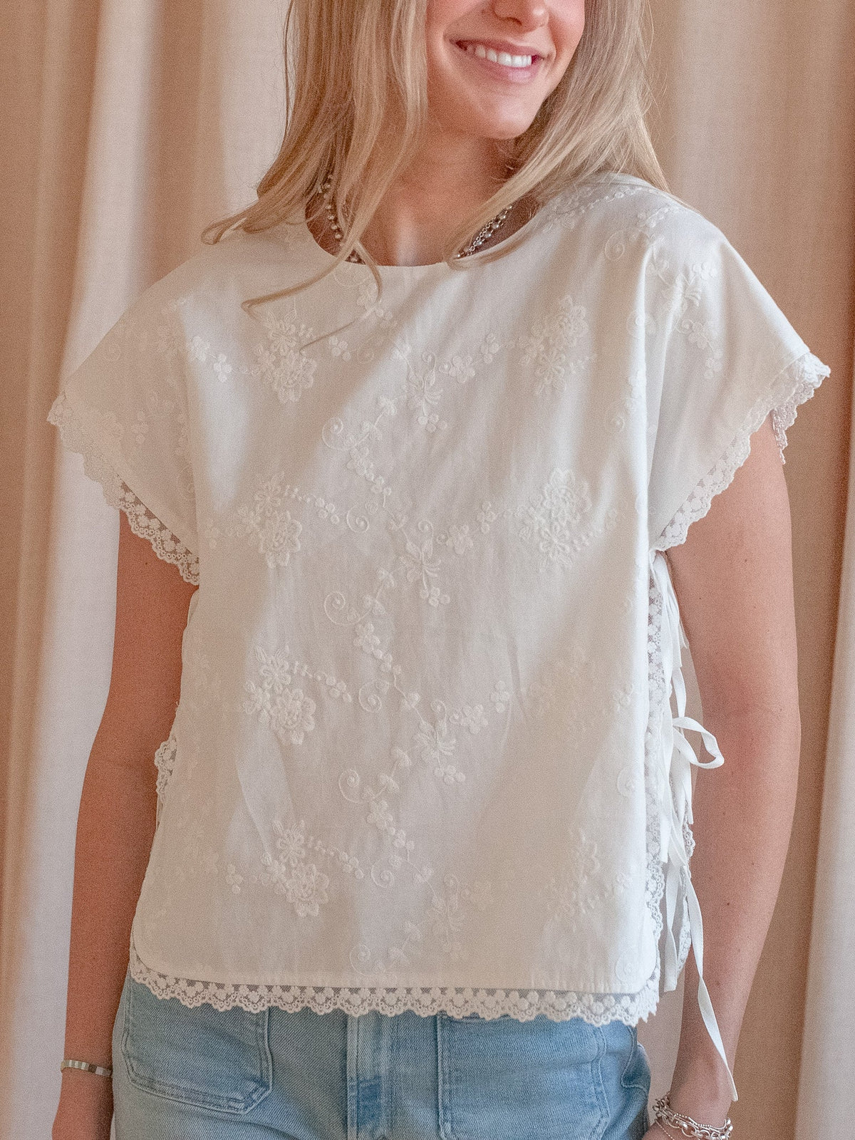 Katie Embroidered Blouse