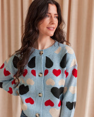 Sara Heart Cardigan