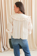 Natalie Peter Pan Collar Blouse