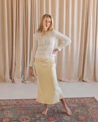 Ada Slip Skirt- Yellow