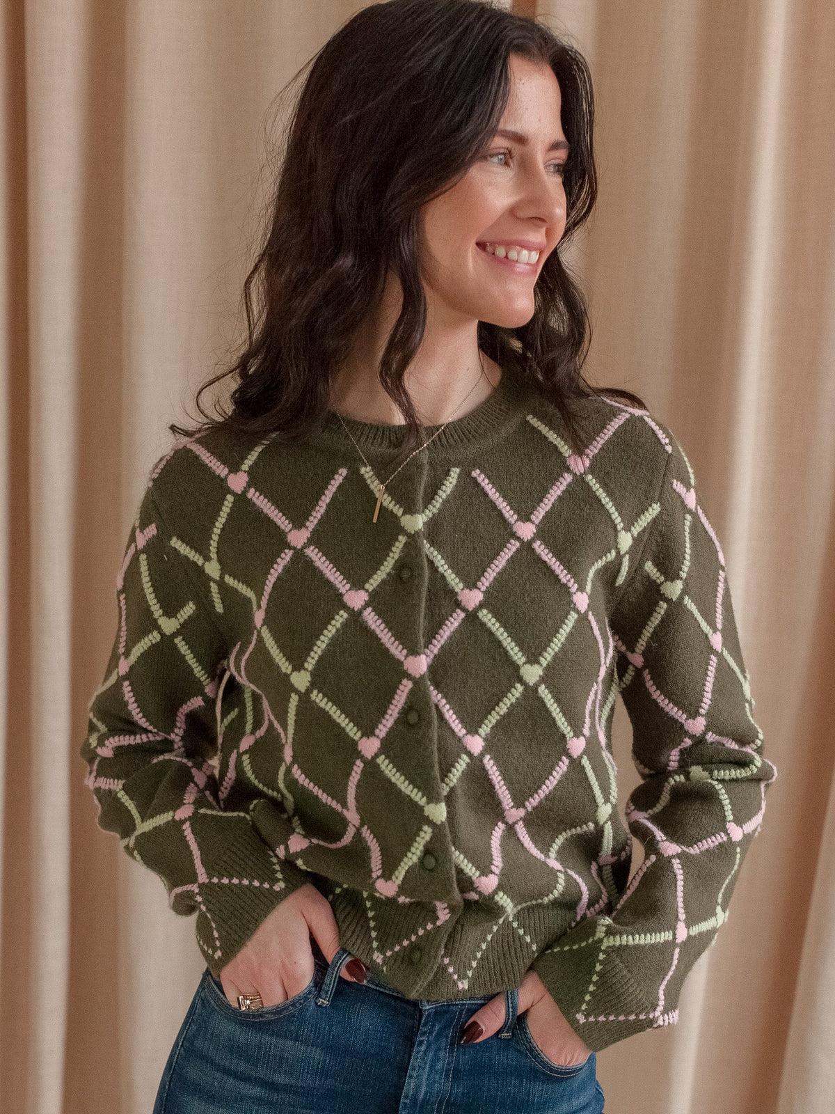 Amelia Heart Cardigan