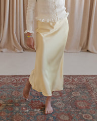 Ada Slip Skirt- Yellow