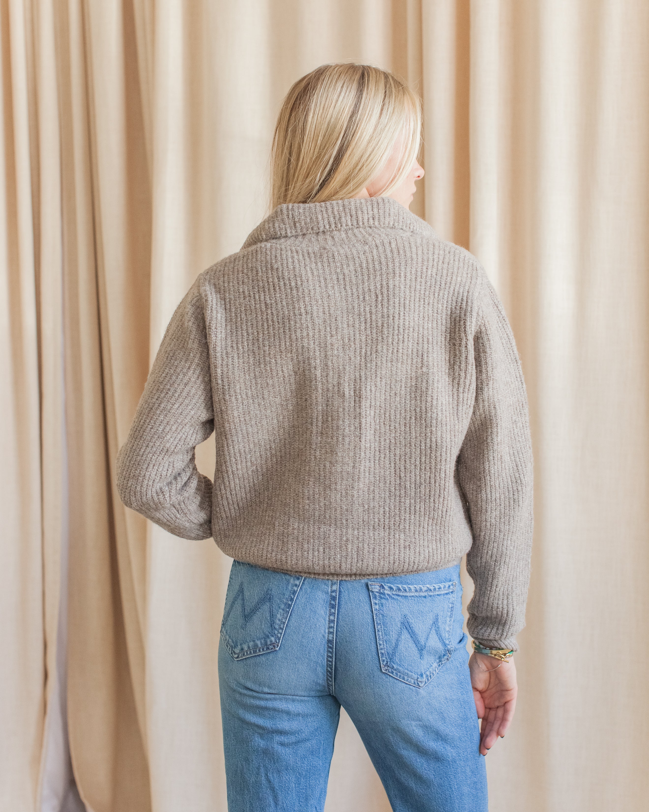 Tori Button Pullover