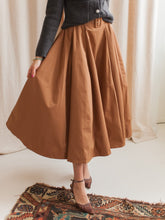 Madison Midi Skirt - Camel