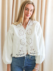 Lena Embroidered Blouse