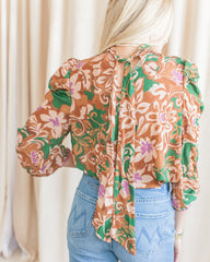 Greta Floral Blouse