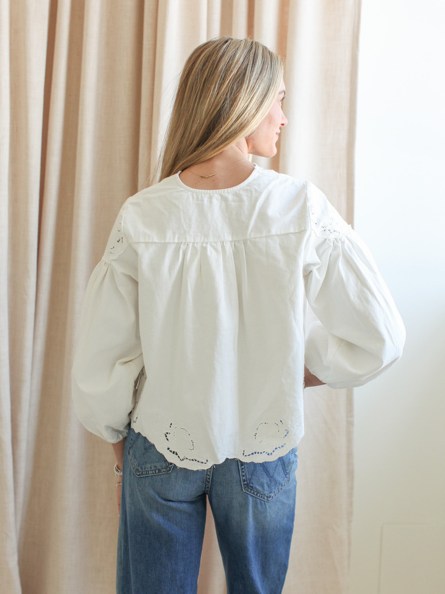Lena Embroidered Blouse