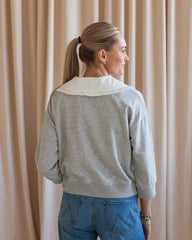 Peter Pan Sweatshirt- Grey