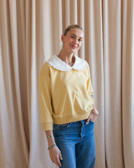 Peter Pan Sweatshirt- Yellow