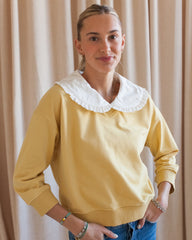 Peter Pan Sweatshirt- Yellow