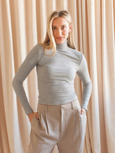 Grey Layering Turtleneck