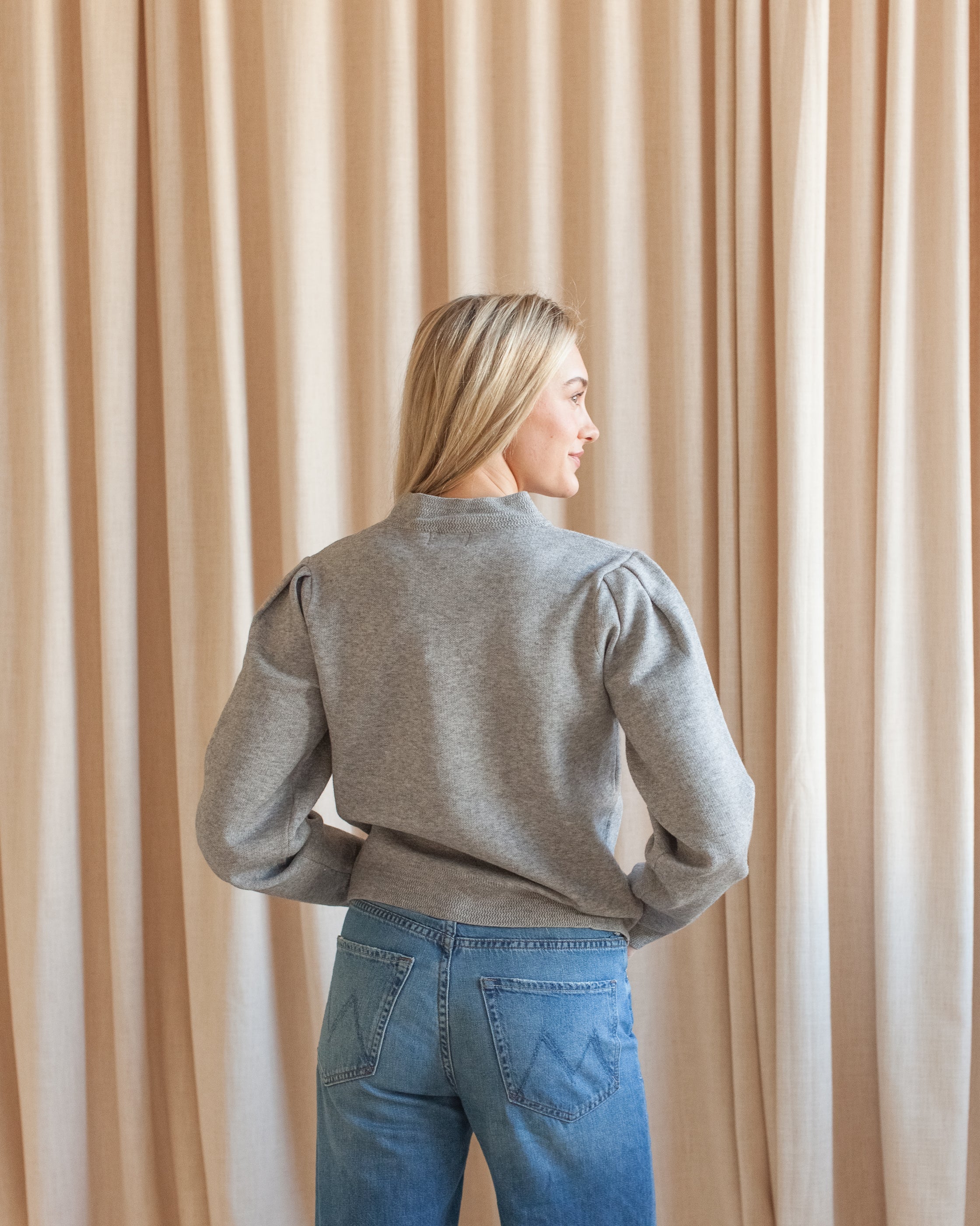 Rachel Puff Sleeve Sweater