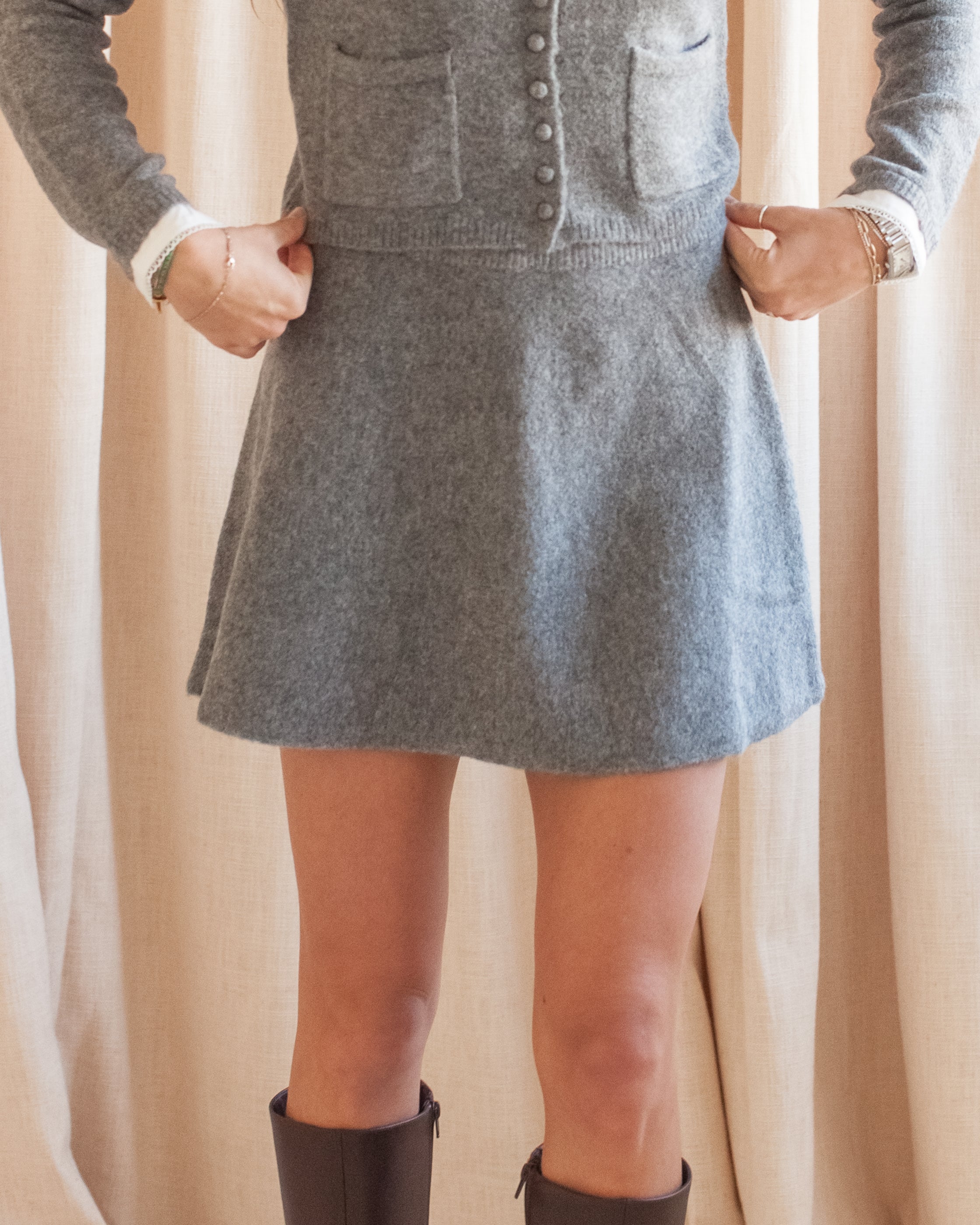 Blaire Knit Mini Skirt