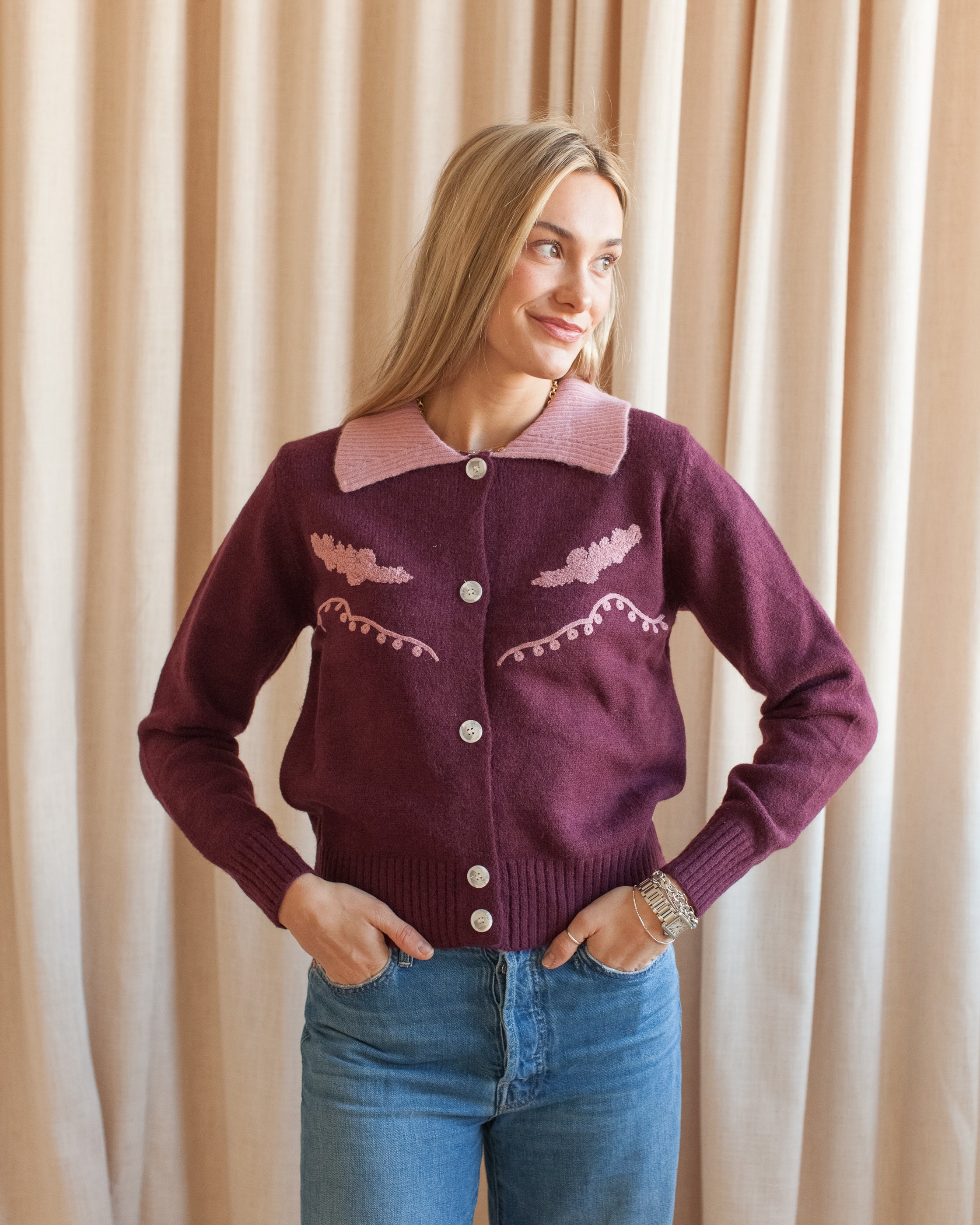 Frances Western Cardigan